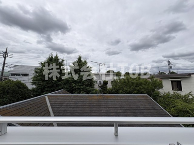 【展望】 | 久我山５丁目戸建-普通借家2年- | 2F　洋室7.75帖バルコニーからの展望