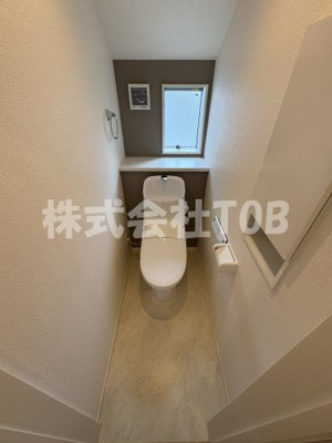 【トイレ】 | 久我山５丁目戸建-普通借家2年- | 2F※クリーニング完了前※
