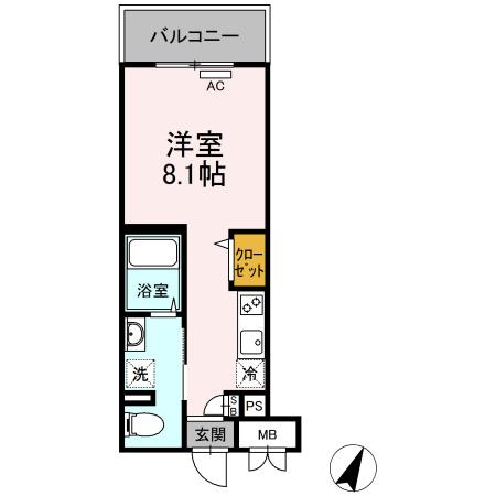 グランジュール大手町の間取り