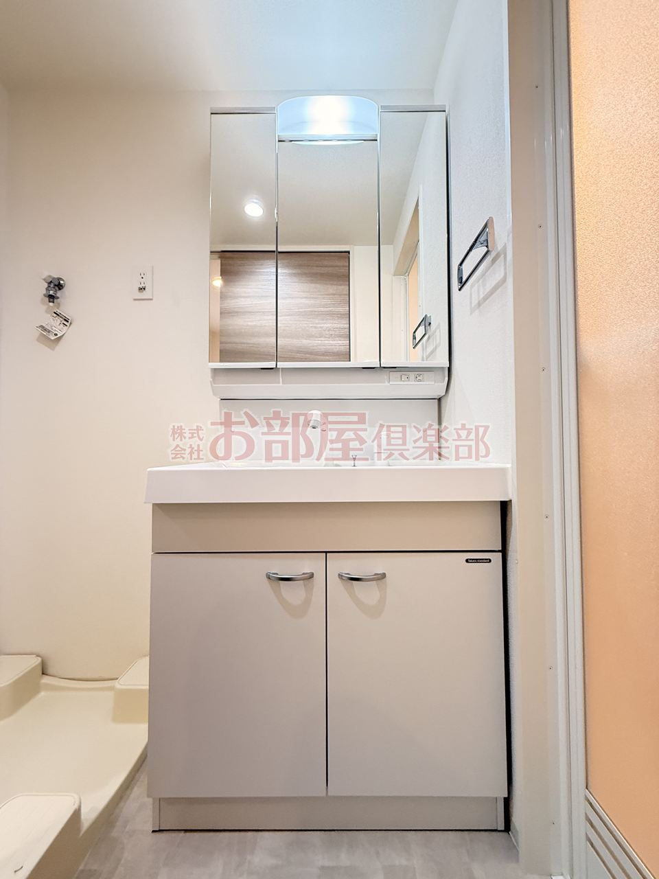 グランジュール大手町の洗面所|忙しい朝には欠かせない洗面所です