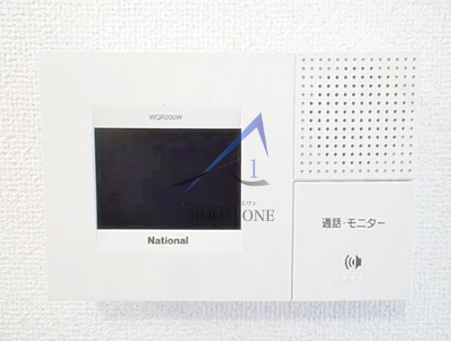 プランドール中台のセキュリティ|モニター付きインターホンです。