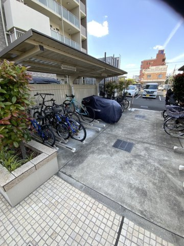 パレステージ熊谷プレミアムの駐輪場