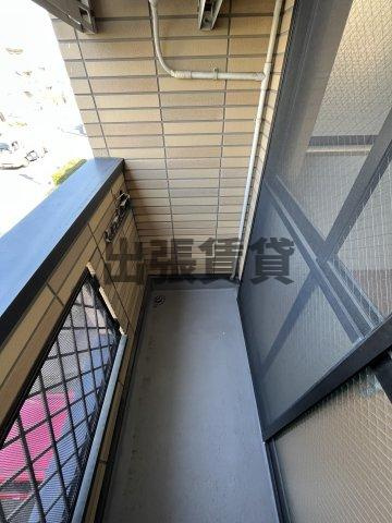 仲介手数料0円！コーポなずなのバルコニー