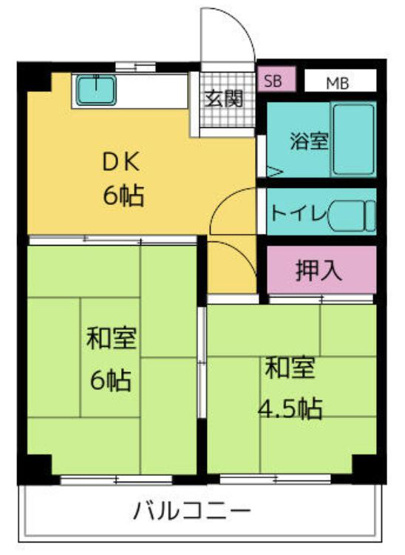【間取り】 | シャトレ高山
