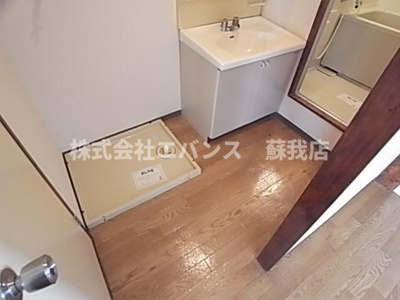 【洗面所】 | ハイツ朋英 | 脱衣スペースもあります