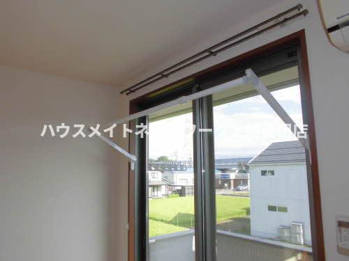 ブリリアント　ハウスＢの展望|室内物干し