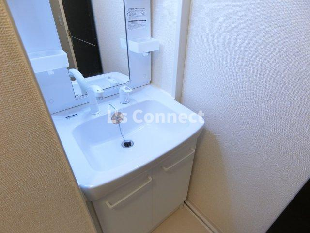 【洗面所】 | プランドール | 朝の支度もスムーズな独立洗面台。
