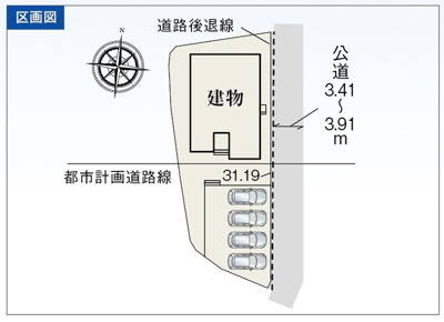 【区画図】 | 掛川市家代 5期 新築一戸建て | 区画図です