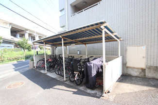 駐輪場ありますよ。