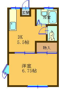 アネックス総社の間取り