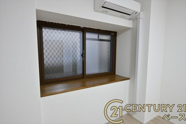 タワーヒルズ西大和の内装|■現地撮影写真■各部屋二重サッシで夏は涼しく冬はあったか！