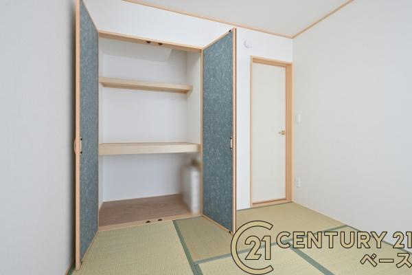 生駒市萩の台 Ｌ号棟 ／新築一戸建の和室|■現地撮影写真■客間としても活躍しそうな和室です！