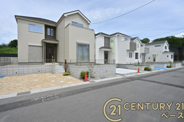 生駒市萩の台 Ｌ号棟 ／新築一戸建の前面道路含む現地写真|■現地撮影写真■落ち着いた雰囲気の住宅地です！ぜひお気軽にお問い合わせください！