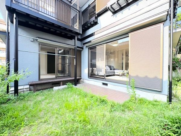 川崎市宮前区有馬９丁目の中古一戸建の庭