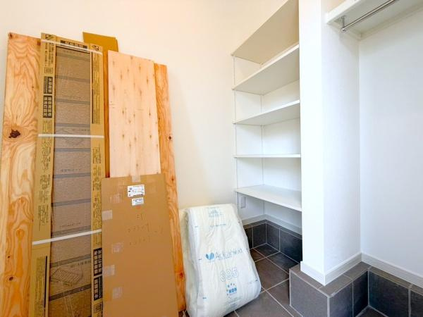 横浜市都筑区東山田４丁目の新築一戸建の収納