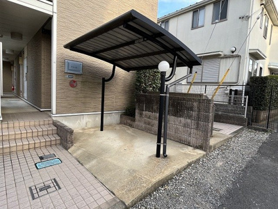 【その他】 | レオパレスクレール | 駐輪場　原付＆自転車のみ駐輪可能