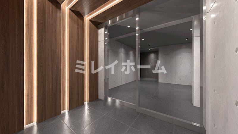 ラヴィエール羽田スカイゲートのエントランス