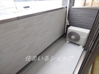 エミグランドＢのバルコニー