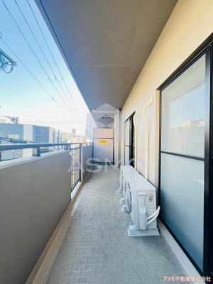 【バルコニー】 | ＬａＣＡＳＡ清水谷 | 同マンション別部屋　参考写真