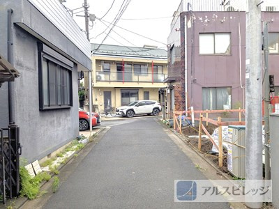 新築｜練馬区旭町2丁目｜全1棟の前面道路含む現地写真|前面道路含む現地写真です