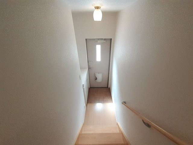メゾン　ソレイユＡの玄関|ゆったりとした玄関です