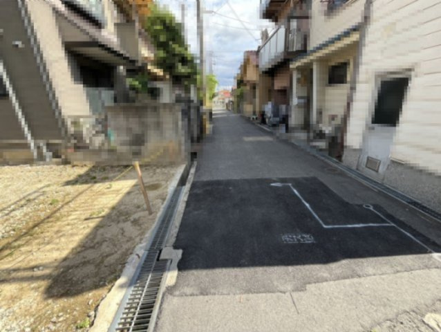 FreeLife上ノ島2-2号地　の前面道路含む現地写真