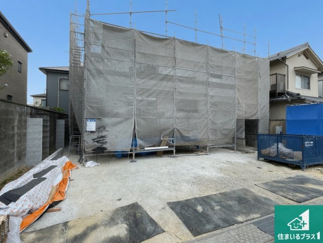 ★宇治市羽拍子町　第3期　新築一戸建ての外観|現在の進捗状況です！順調に作業進行中、完成が待ち遠しいです！詳細の間取り等、お気軽にお問い合わせください！