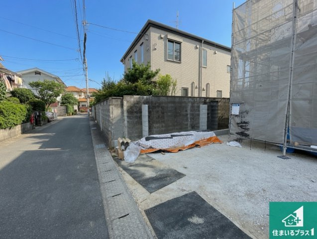 ★宇治市羽拍子町　第3期　新築一戸建ての前面道路含む現地写真|現在建築中！落ち着いた街並みで新生活を始めることが出来そう！周辺の物件も併せてご紹介させて頂きます！