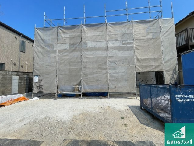 ★宇治市羽拍子町　第3期　新築一戸建ての外観|現在の進捗状況です！順調に作業進行中、完成が待ち遠しいです！詳細の間取り等、お気軽にお問い合わせください！