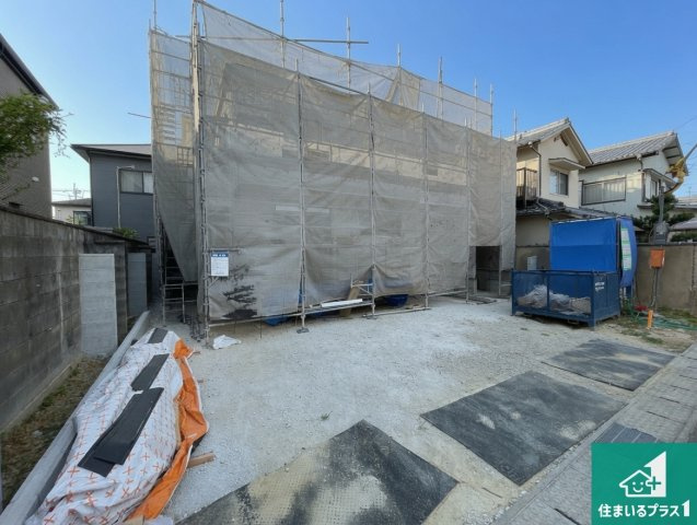 ★宇治市羽拍子町　第3期　新築一戸建ての外観|周辺は落ち着いた街並みの住宅地！子育てがしやすい住環境です！まだ未完成ですが、現地でしかわからない事もございます。是非一度ご覧ください。