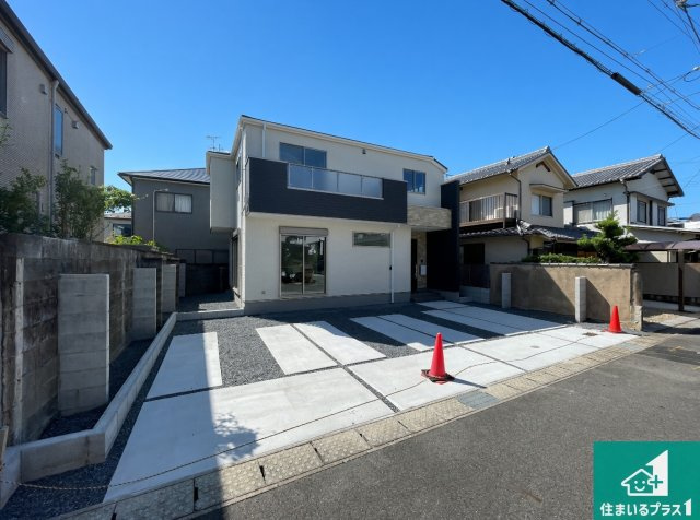 宇治市羽拍子町　第3期　新築一戸建ての外観|流行に左右されないシンプルな外観！