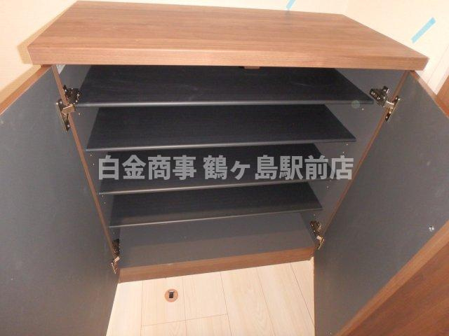 リーブルファイン北坂戸駅前の収納