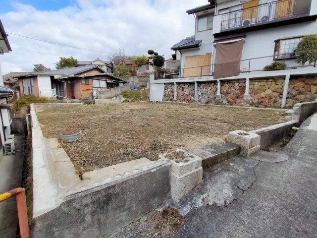 峰坂町土地の外観|南西端