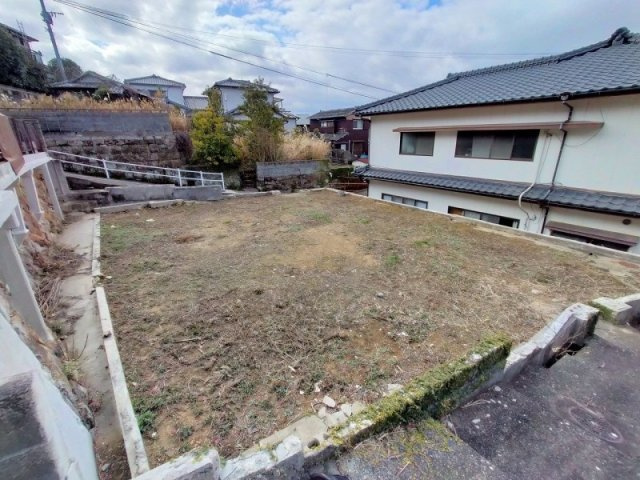 峰坂町土地の外観|北東端