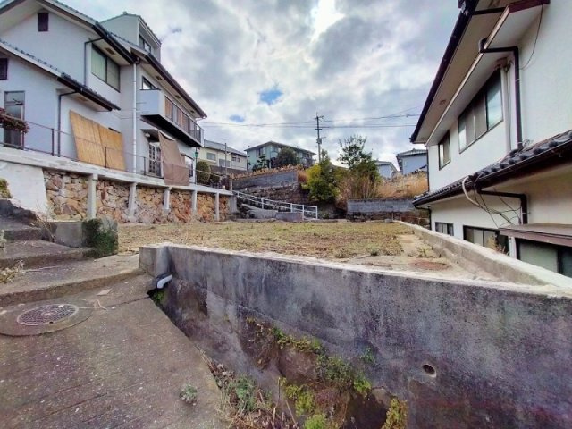 峰坂町土地の外観|南西側