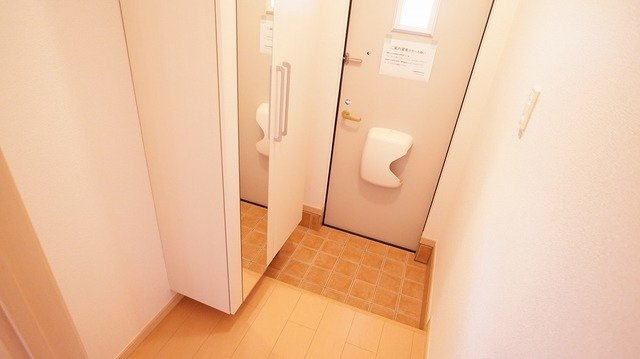 きれいな玄関です