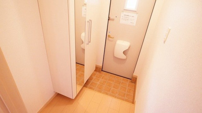 きれいな玄関です