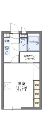 代表的な間取のため実際の間取とは異なる場合があります