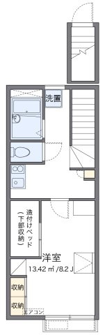 代表的な間取のため実際の間取とは異なる場合があります
