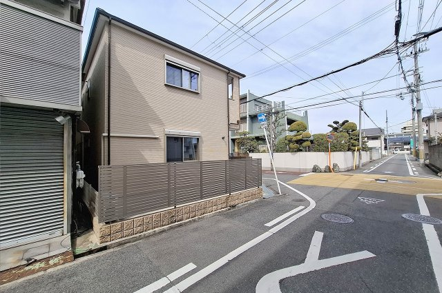 泉大津市旭町の前面道路含む現地写真|前面道路を含む外観