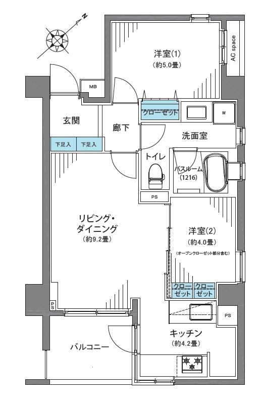 ブランクレア代々木公園の間取り|間取り図

現地ご見学希望・資料請求などお気軽にお問い合わせ下さい！
03-5990-5201