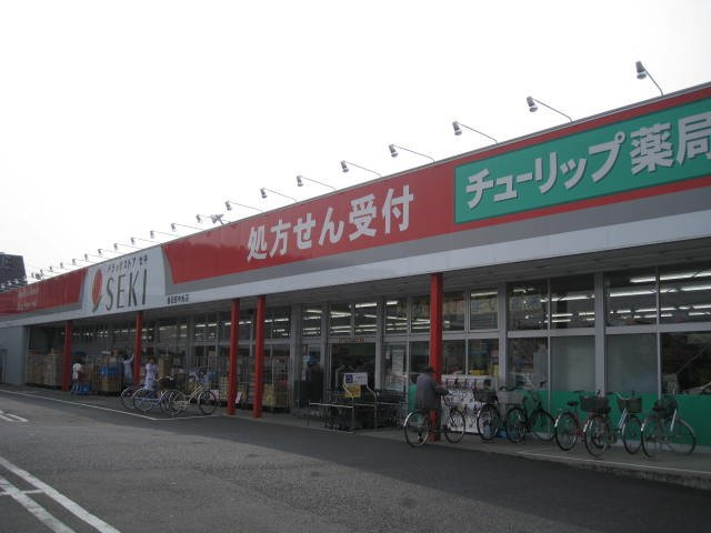 ドラッグストアセキ春日部中央店まで540ｍ