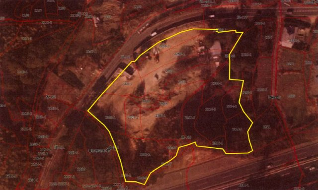 鴨方町小坂西の土地図