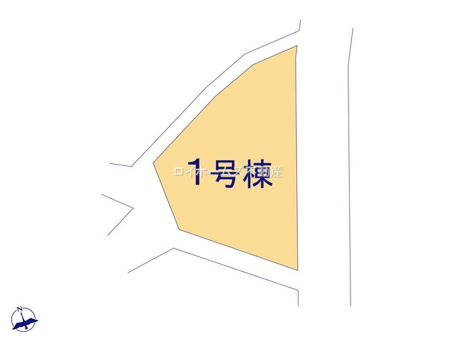【区画図】 | 犬山市大字羽黒字前川原40『仲介料無料』新築戸建て | 1号棟
