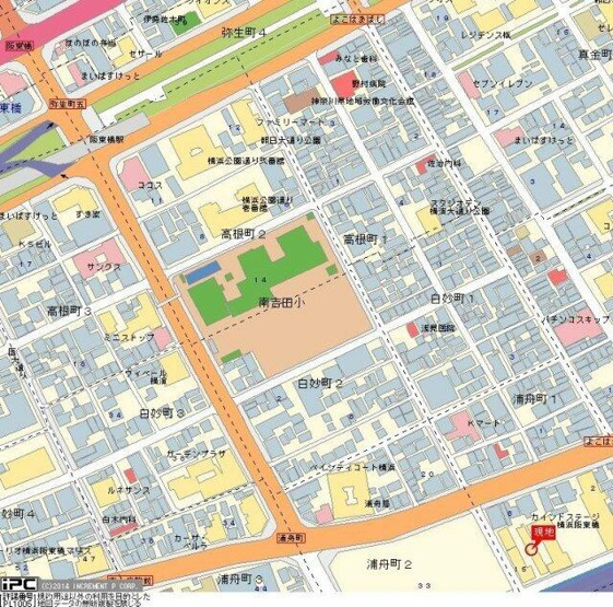 【地図】 | クリオ阪東橋壱番館