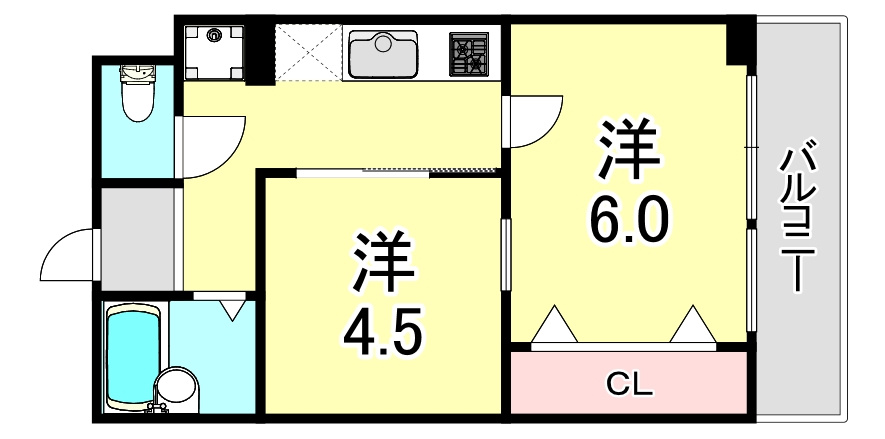 シルフィード・ドゥ・ARATAの間取り
