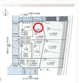 【区画図】 | クレイドルガーデン平群町若葉台第１ | 区画図