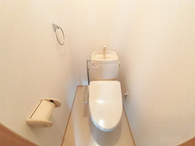 【トイレ】 | サンリッチ青山 | 清潔感のあるトイレです