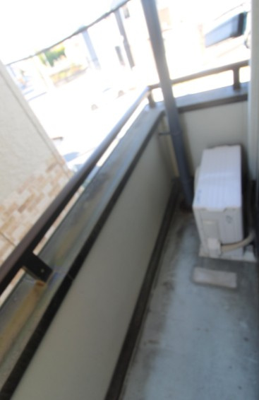 熊谷市久下１丁目の賃貸マンションのバルコニー