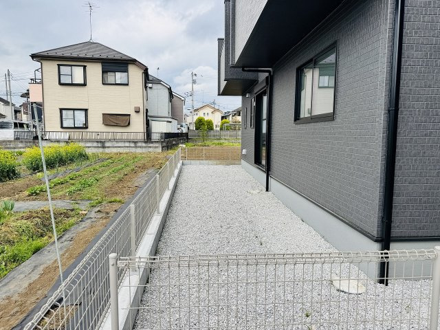八王子市　上壱分方町　新築一戸建て　１８期の庭|～ガーデニングなども楽しめる庭付き～
